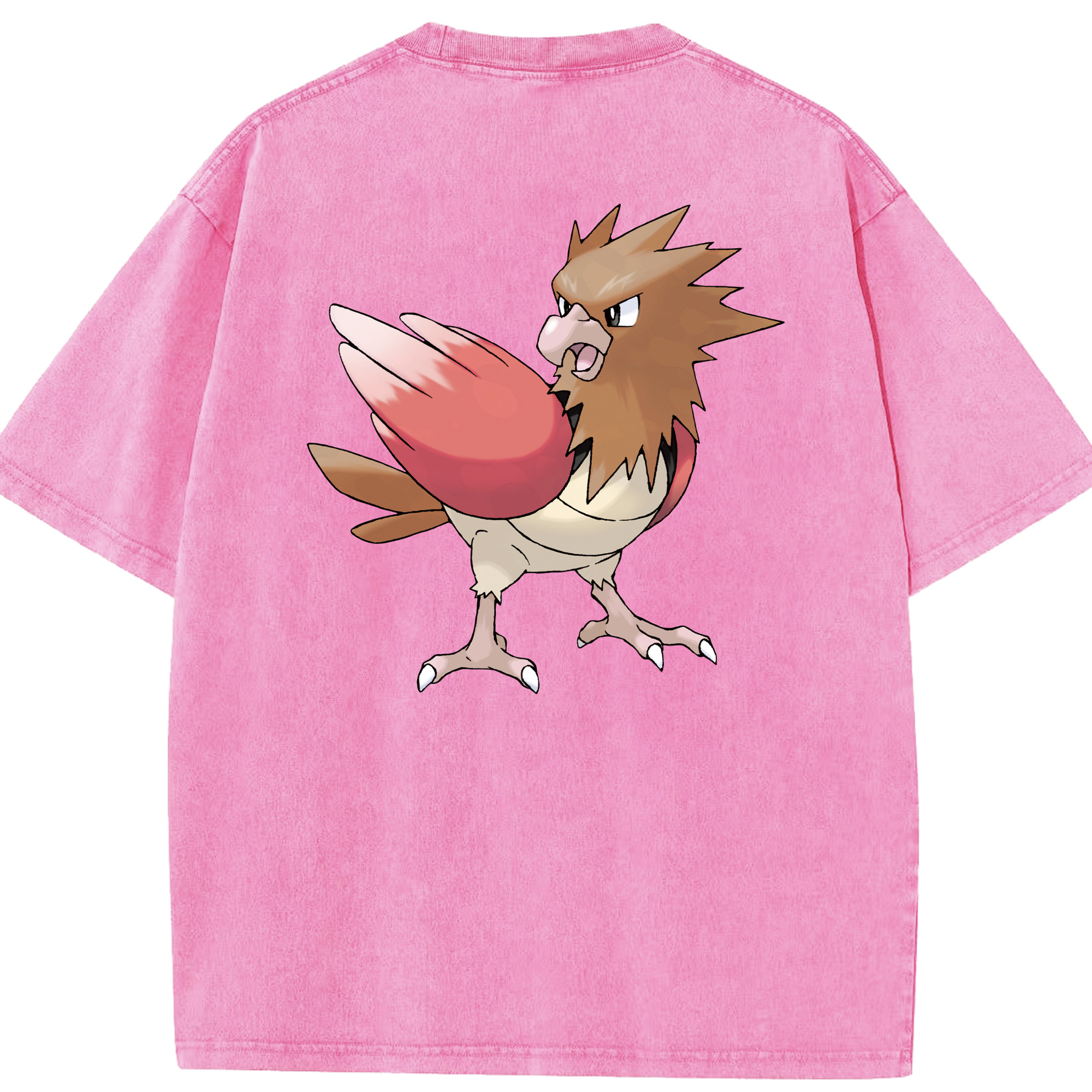 （画像用） ポケットモンスター Pokémon 綿100% ヴィンテージ風 半袖Tシャツ（背面プリント）